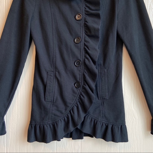 Kut from the Kloth Ruffle Trim Top/Jacket - Picture 5 of 11